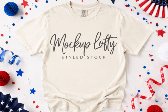 Download Ivory C1717 4th of July Flat Lay Mockup - Flat lay mockup Collection