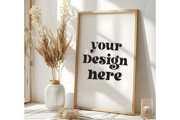 Download Frame Mockup, Wall Art Mockup 31 - Wall art Collection